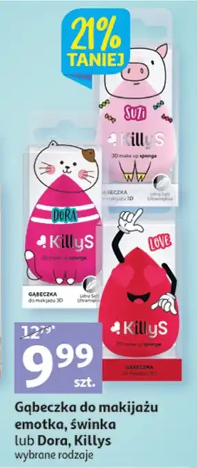 Auchan Gąbka do makijażu emotka killys oferta