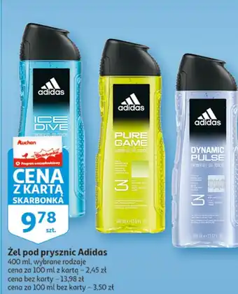 Auchan Żel pod prysznic adidas men dynamic pulse oferta