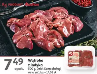 Auchan Wątroba z indyka 500g oferta