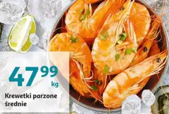 Auchan Krewetki parzone średnie kg oferta