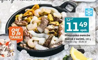 Auchan Mieszanka owoców morza z surimi 180g oferta
