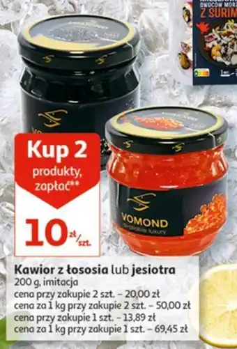 Kawior z łososia lub jesiotra 200g