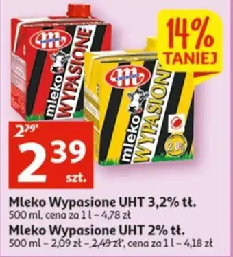 Auchan Mlekovita Mleko Wypasione UHT 3,2% tł 500ml oferta