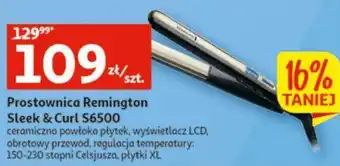 Auchan Sleek&Curl Prostownica Remington S6500 oferta