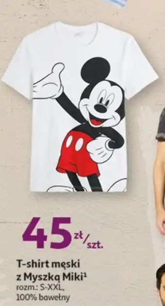 Auchan Inextens T-shirt męski z Myszką Miki oferta