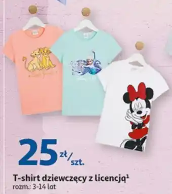 Auchan Inextens T-shirt dziewczęcy z licencją oferta