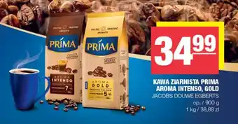 Spar JDE kawa ziarnista prima aroma intenso, gold 900g oferta