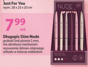 Auchan Długopis Slim Nude oferta
