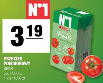 Spar Spar przecier pomidorowy 500g oferta