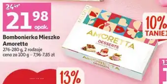 Auchan Mieszko Bombonierka Amoretta 276-280g oferta
