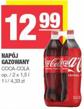 Spar Coca-Cola napój gazowany 2x1,5l oferta