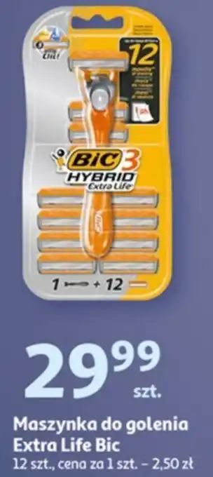 Auchan Bic Maszynka do golenia Extra Life 12szt. oferta
