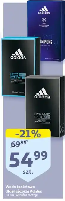 Auchan Adidas Woda toaletowa dla mężczyzn 100ml oferta