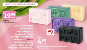 Auchan La Savonnerie Marsylskie mydło w kostce 100g oferta