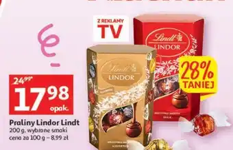 Auchan Lindt Praliny Lindor 200g oferta