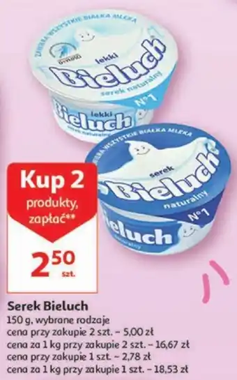 Auchan Bieluch Serek 150g oferta