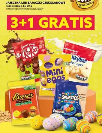 Dealz Jajeczka lub zajączki czekoladowe 55-80g oferta