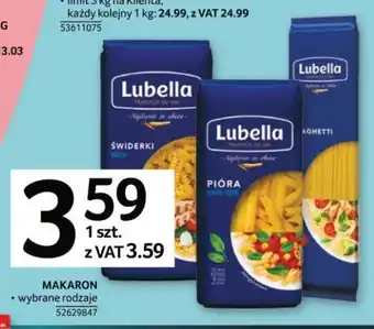 Selgros Lubella Makaron oferta