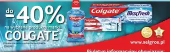 Selgros Colgate do -40% na wybrane produklty oferta