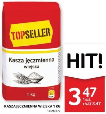 Selgros Topseller Kasza jęczmienna wiejska 1kg oferta