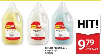 Selgros Topseller Płyn do płukania 4l oferta