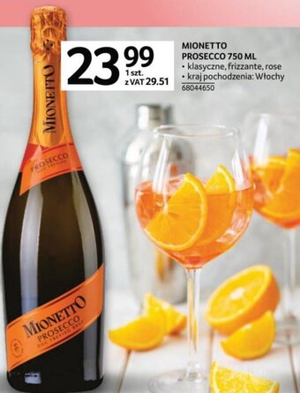 Selgros Mionetto Prosecco 750ml oferta