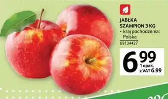 Selgros Jabłka szampion 3kg oferta