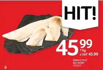 Selgros Zębacz filet bez skry oferta