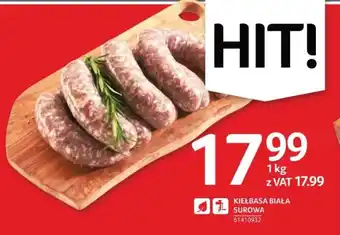Selgros Kiełbasa biała surowa 1kg oferta