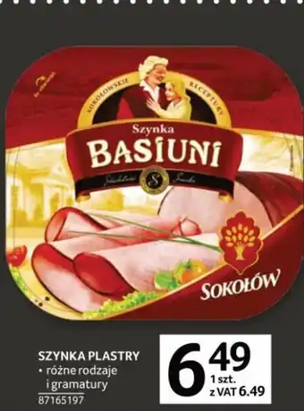 Selgros Sokołów Szynka plastry oferta