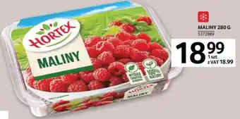 Selgros Hortex Maliny 280g oferta