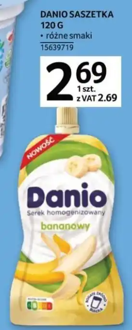 Selgros Danio Saszetka 120g oferta