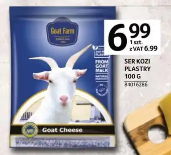 Selgros Goat Farm Ser kozi plastry 100g oferta
