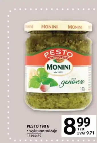 Selgros Monini Pesto 190g oferta