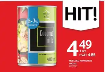 Selgros House of Asia Mleczko kokosowe 400ml oferta