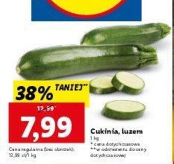 Lidl Cukinia 1kg oferta