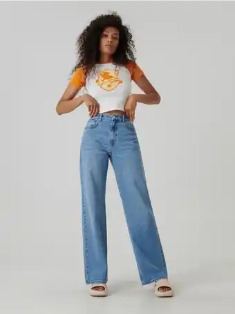 Sinsay Crop top z nadrukiem harry potter oferta