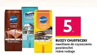 Dealz Chusteczki do czyszczenia windows & glass buzzy wet wipes oferta