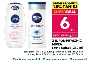 Dealz Żel pod prysznic nivea men sensitive oferta