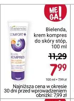 Rossmann Krem kompres zmiękczający do szorstkiej skóry bielenda comfort+ oferta