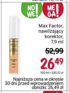 Rossmann Korektor do twarzy 01 max factor miracle pure oferta