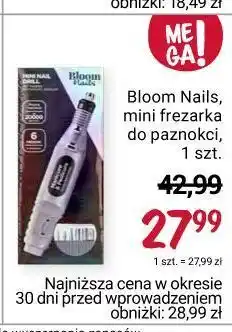 Rossmann Frezarka do manicure i pedicure bloom nails oferta