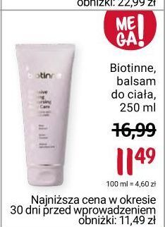 Rossmann Ujędrniająco-odżywczy balsam do ciała biotinne oferta