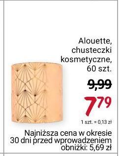 Rossmann Chusteczki higieniczne alouette oferta