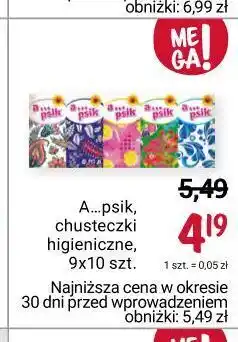 Rossmann Chusteczki higieniczne a... psik oferta