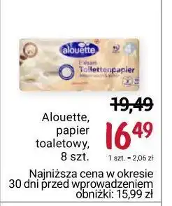 Rossmann Papier toaletowy z balsamem alouette oferta