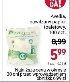 Papier nawilżany w rolce folia avellia