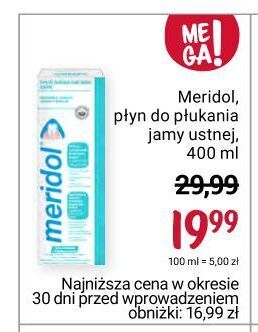 Rossmann Płyn do płukania ust meridol oferta