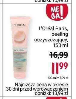 Rossmann Peeling oczyszczający do skóry normalnej i mieszanej l'oreal rare flowers oferta