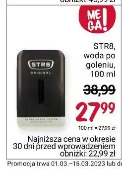 Rossmann Woda po goleniu str8 original oferta